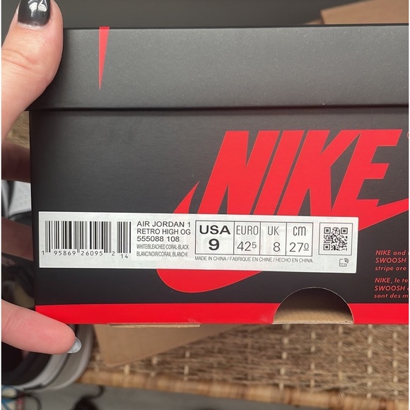 Nike Air Jordan 1 Retro OG Stage Haze Size 9 - Picture 5 of 6